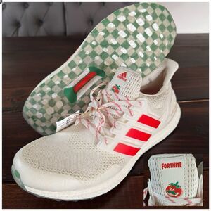 Fortnite x Adidas UltraBoost 1.0 Tomatohead Pizza Pit Shoes